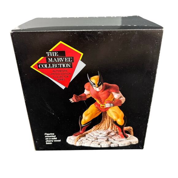 Wolverine Vintage MIB Statue - The Marvel Collection - Limited Edition - 1990s - Picture 1 of 9
